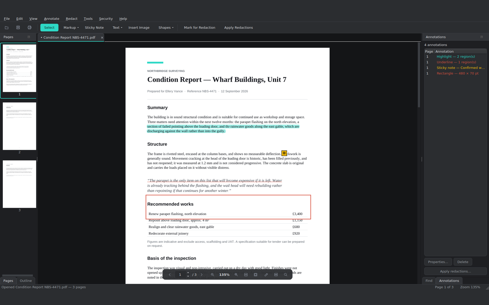 Document Markup (dark)